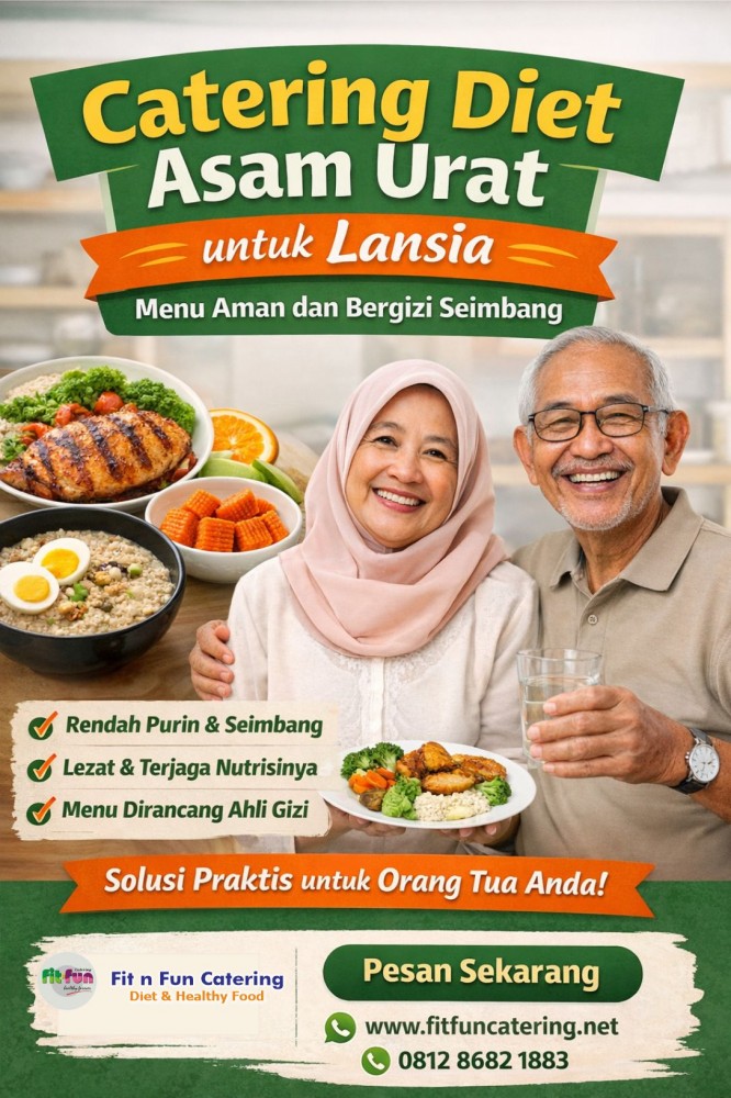 Catering Diet Asam Urat untuk Lansia: Menu Aman dan Bergizi Seimbang